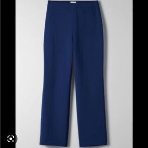 Aritzia Wilfred Kick Flare Pant Blue Size 4 Sz 4
